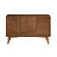 Buffet 47,3 "avec 2 portes et 3 tiroirs pour console