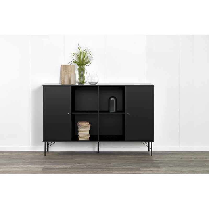 Mistral Kubus 136cm Sideboard, Black