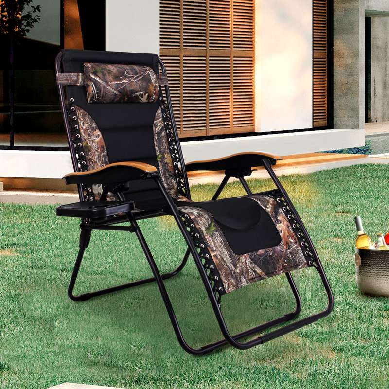 Syril Folding Zero Gravity Chair, Camouflage
