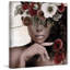 Charmante beauté par - impression sur toile tendue-1023376991