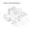 104.5" Upholstered Sofa,Chaise & Ottoman