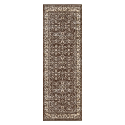 Area Rugs Vintage Floral Area Rug Washable, Low Pile, Non-Slip, mark Resistant Carpet for Living Room, Bedroom, Dining Room, Home Office