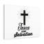 Jesus Is My Salvation - Wrapped Canvas Print-2120627956
