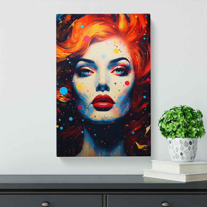 Galaxy Pop - Wrapped Canvas, 60cm H x 40cm W x 3cm D