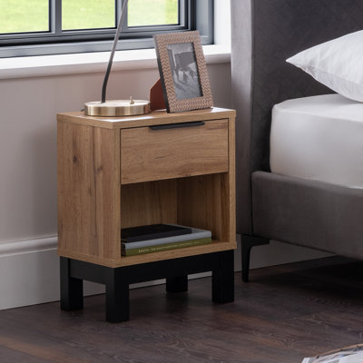 Yonkers 35cm W Bedside Table