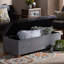 Banc de rangement avec repose-pieds Mesina-1284005604
