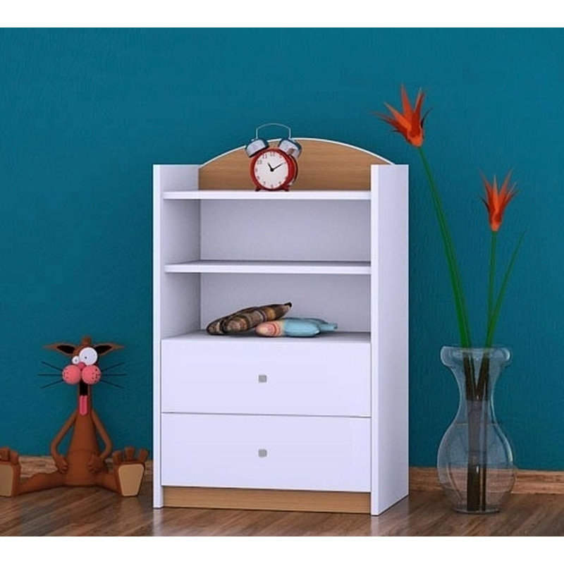 Hallie 96cm H Kids Cube, Natural, 92cm H x 60cm W x 34cm D