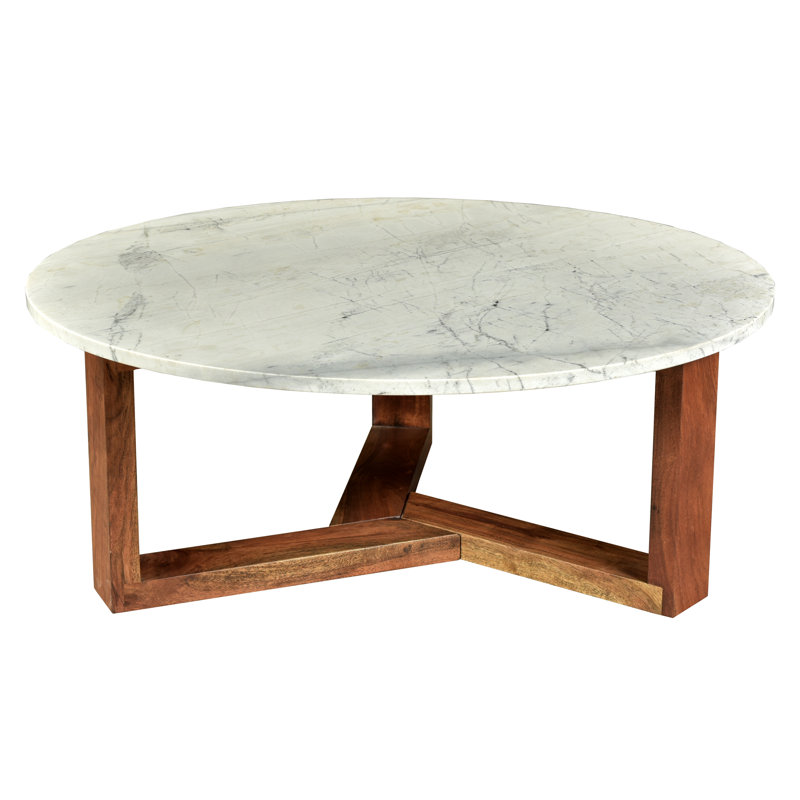 Hollins Cross Legs Coffee Table, Brown