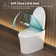 Smart Bidet Toilet Tankless, Intelligent Bidet Toilet with Auto/Blackout Flush, Heated Seat, Warm Wash, Warm Dryer (Remote Control Included)
