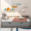 Lit de jour extensible avec couchette, lit de jour en bois avec couchette