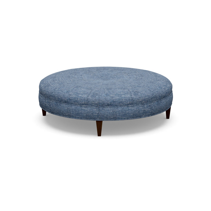 Round Ottoman, 9637-51, Walnut