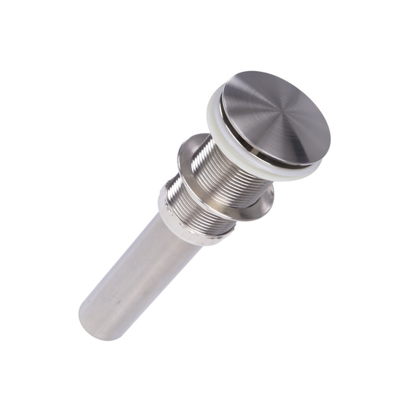 Premium 1.5" Pop-Up Bathroom Sink Drain, Brushed Nickel