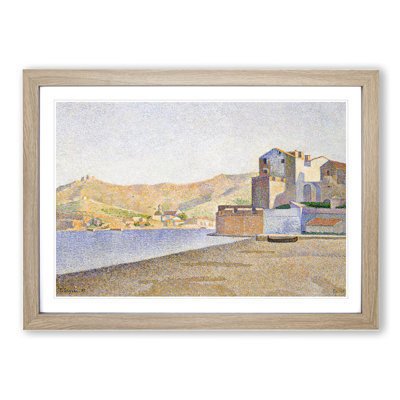 The Town Beach by Paul Signac - Picture Frame Painting