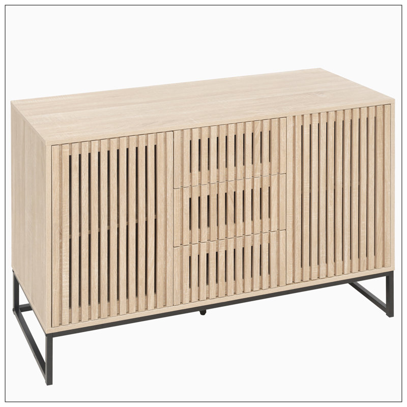 Armoire 2 tiroirs 2 portes