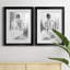 Soft Silhouette V - 2 Piece Print on Canvas-265539963-265539959-195628231