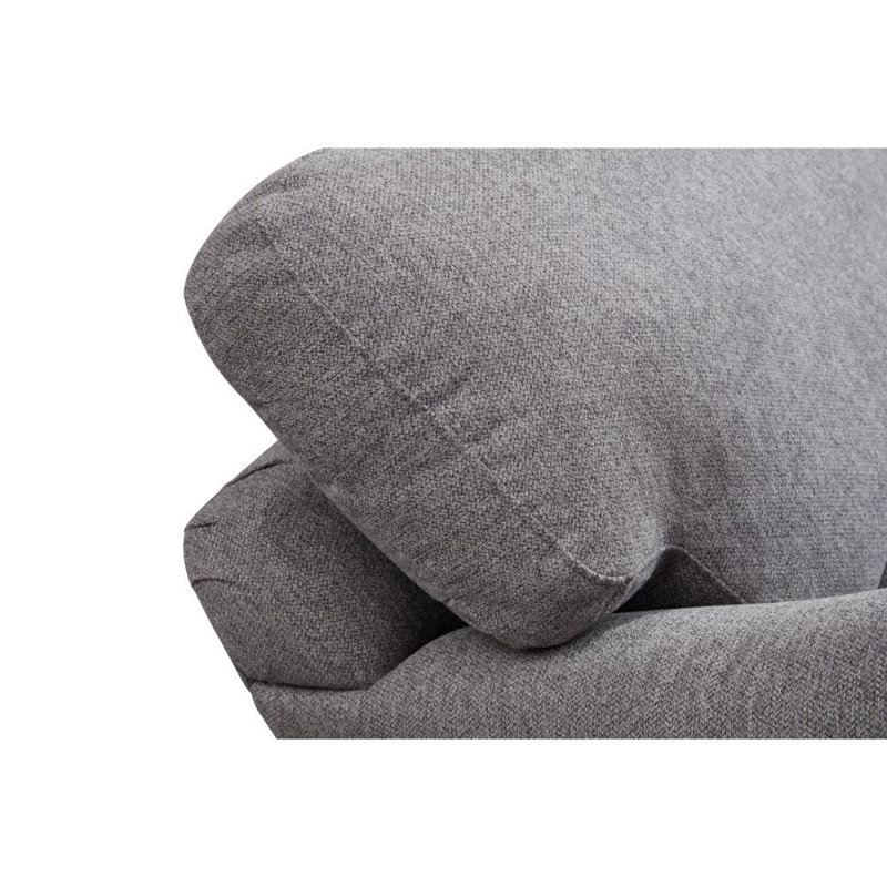 Annonciade 2 Seater Linen Sofa, Grey
