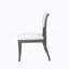 Ensemble de 2 chaises de salle à manger rembourrées avec finition chêne gris-279333966