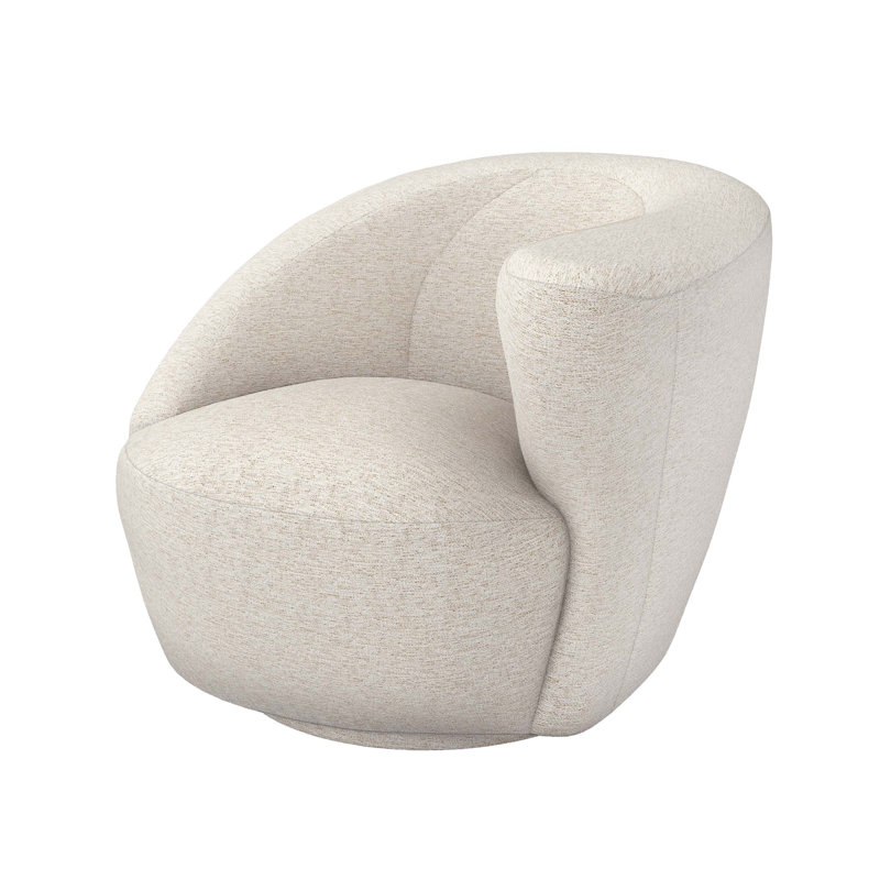 Carlisle Swivel Armchair, Drift Chenille