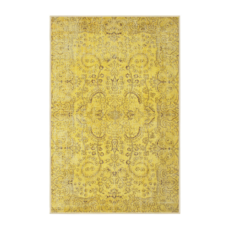 Oriental Indoor Rug, Rectangle 4' x 6'