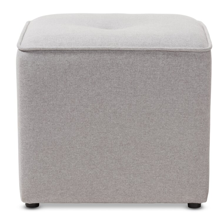 Wade Logan® Arinda Upholstered Ottoman & Reviews