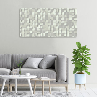 Geometric Background - Wrapped Canvas Print