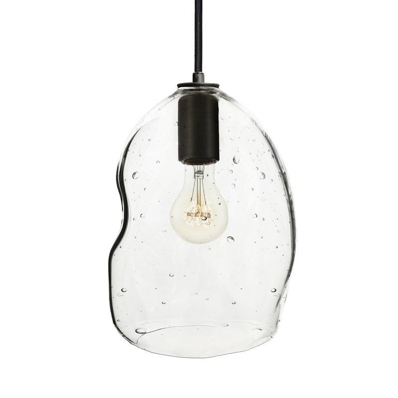 3 - Light Pendant, 108" H x 14" W x 14" D, Black