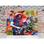 Jerry Garcia - The Grateful Dead - «Not Fade Away» - peinture sans cadre-2036116858