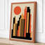 Urban Skyline Rising Art Deco - Wrapped Canvas-1184605284-1184605288