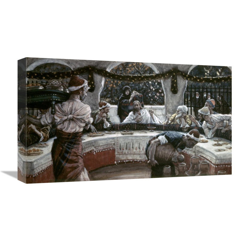 " Alabaster Box Of Very Precious Ointment ", 13" H x 22" W x 2" D