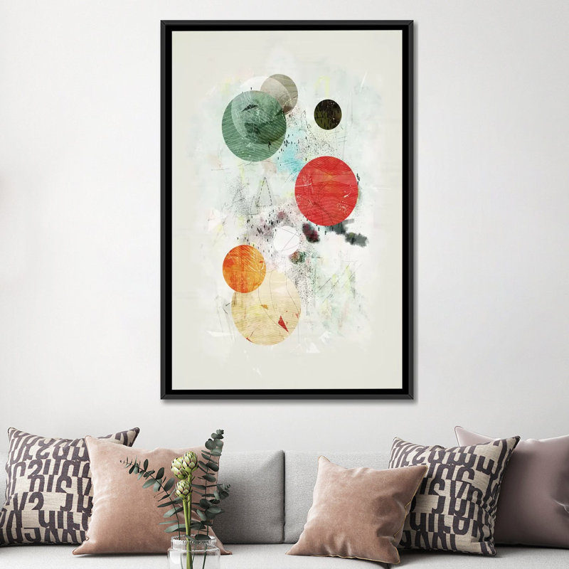 «To the Moon and Back», reproduction d'impression sur toile tendue, H 26 po x l 18 po x P 1,5 po, Toile avec cadre noir