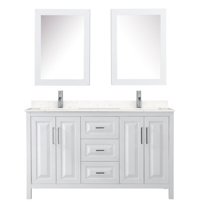 Daria 60'' W Double Vanity
