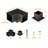 VEVOR Black Steel Hardware for Gazebo-95036858