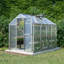 Serre en aluminium Aoodor avec panneaux en polycarbonate-87292389-95996361