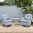 Patio Tables Wicker Side Table - Rattan End Table With Glass Top For Outdoor Outside Patio Porch Deck Square Mixed-1450319578