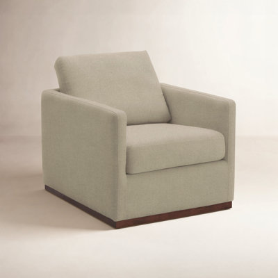 Bobbi Upholstered Swivel Armchair