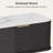 Remy Modern Solid Wood Fluted TV Stand With Storage