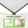 Triplehorn Backless Bar Stools Counter Stools with Upholstered Seat