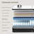 10/12/14 Inch Hybrid Mattress With Memory Foam & Pocket Spring, Edged Support, Certipur-US Certified-707637634-707637632