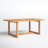 Melrose Solid Wood Rectangular Outdoor Dining Set with Cushions -101190606