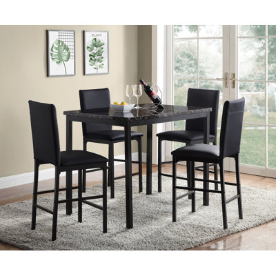 Bernhard 5-piece Counter Height Dining Set