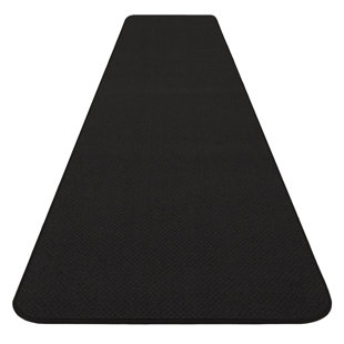 Tapis de couloir antidérapant - noir