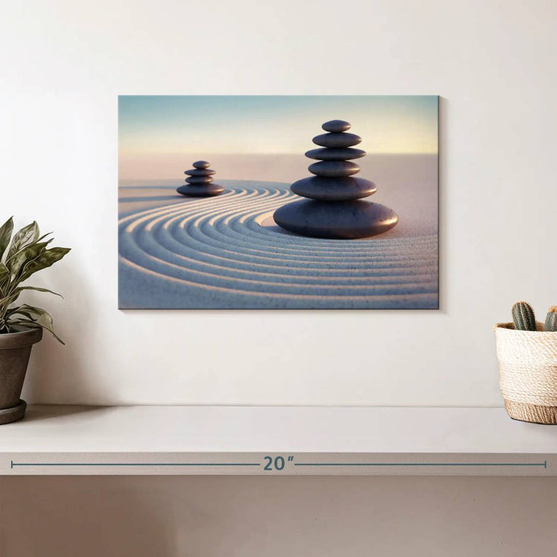  «Zen Rock Garden», H 8 po x l 12 po