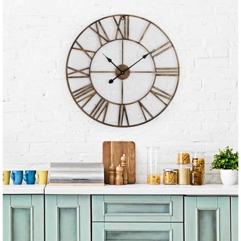Metal Wall Clock