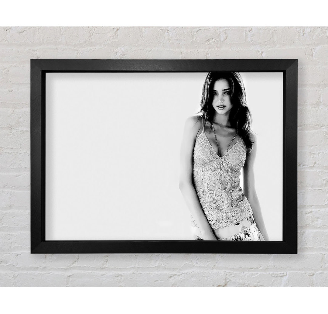 Miranda Kerr B N W - Druck