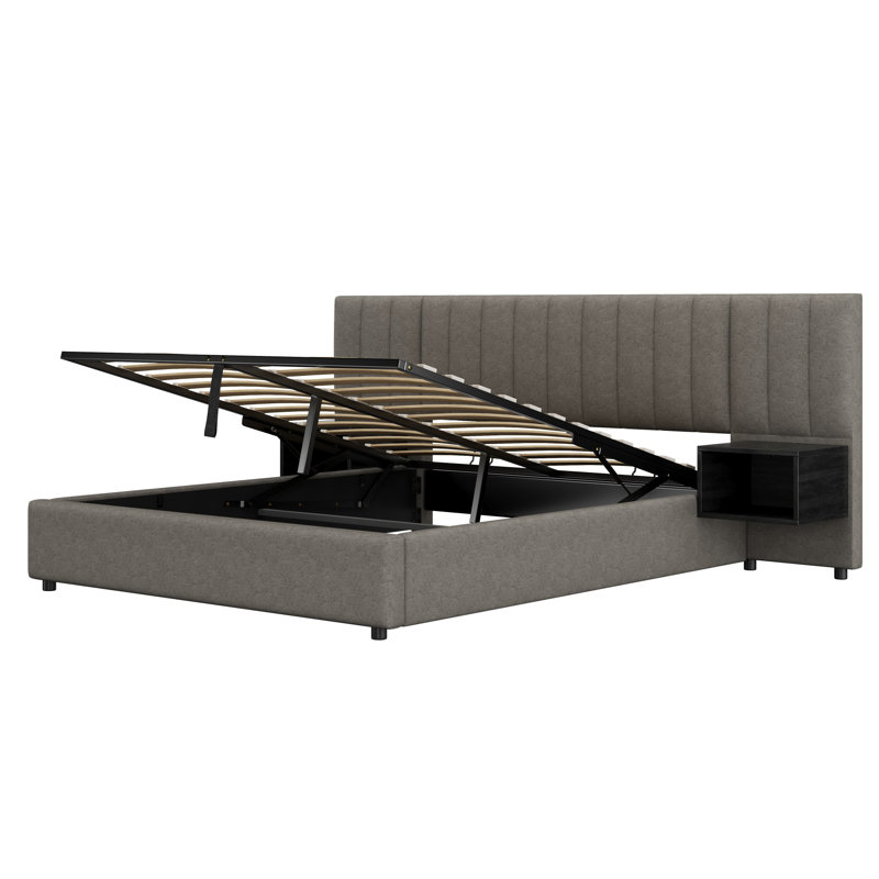 Breaghannon Upholstered Ottoman Storage Bed, European Kingsize (160 x 200cm)