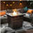28-inch Willow Square Fire Pit Table