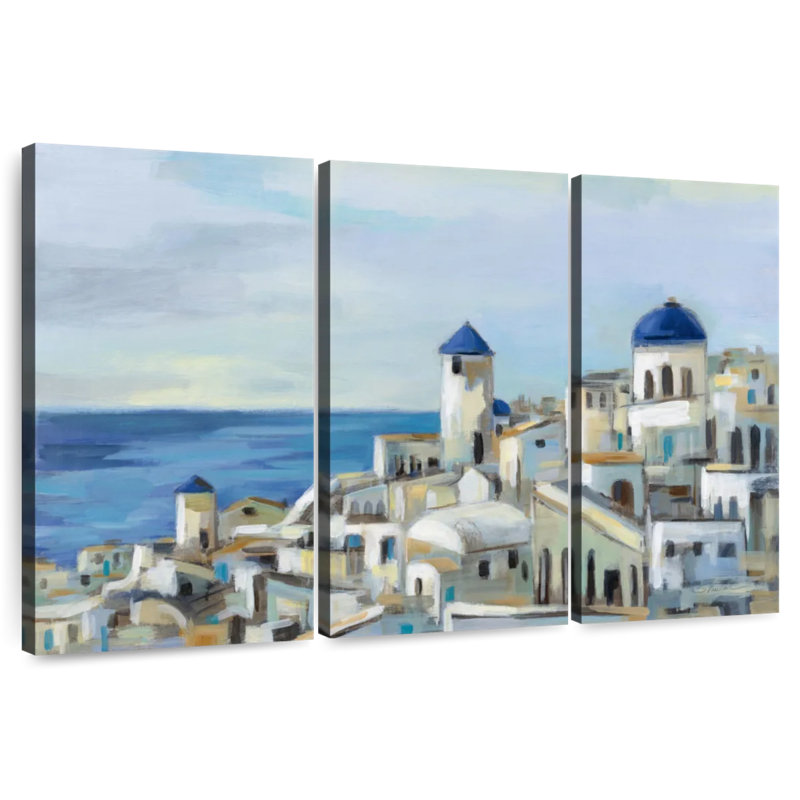 Sebbie Santorini View I, H 28 po x l 45 po