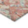 Machine Washable Indoor/Outdoor Christain ACN1328 Coral Rug