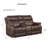 Frankenmuth Upholstered 74'' Reclining Loveseat-1779013111