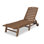 Chaise longue à roulettes Lakeside POLYWOOD